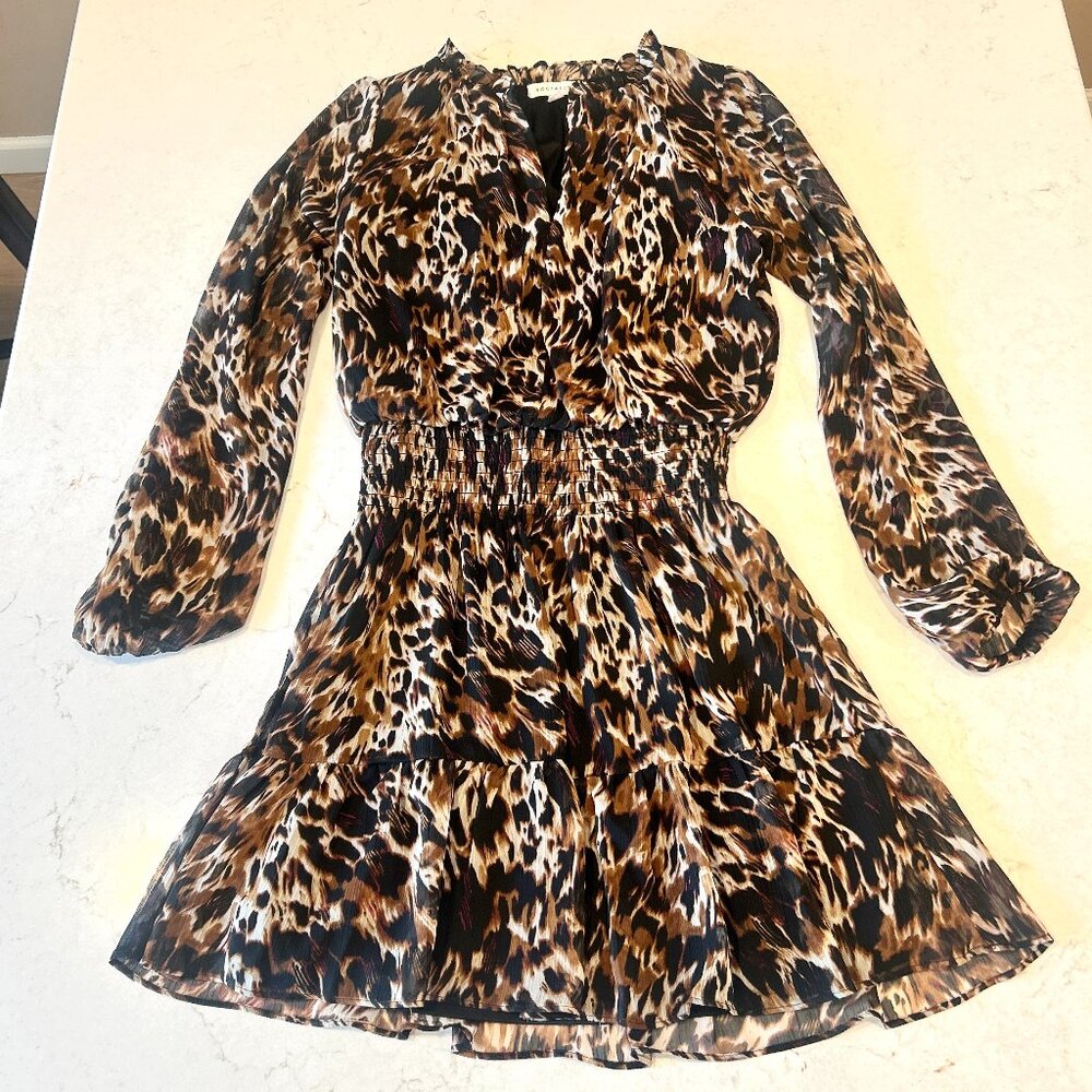 Socilaite Animal Print Dress